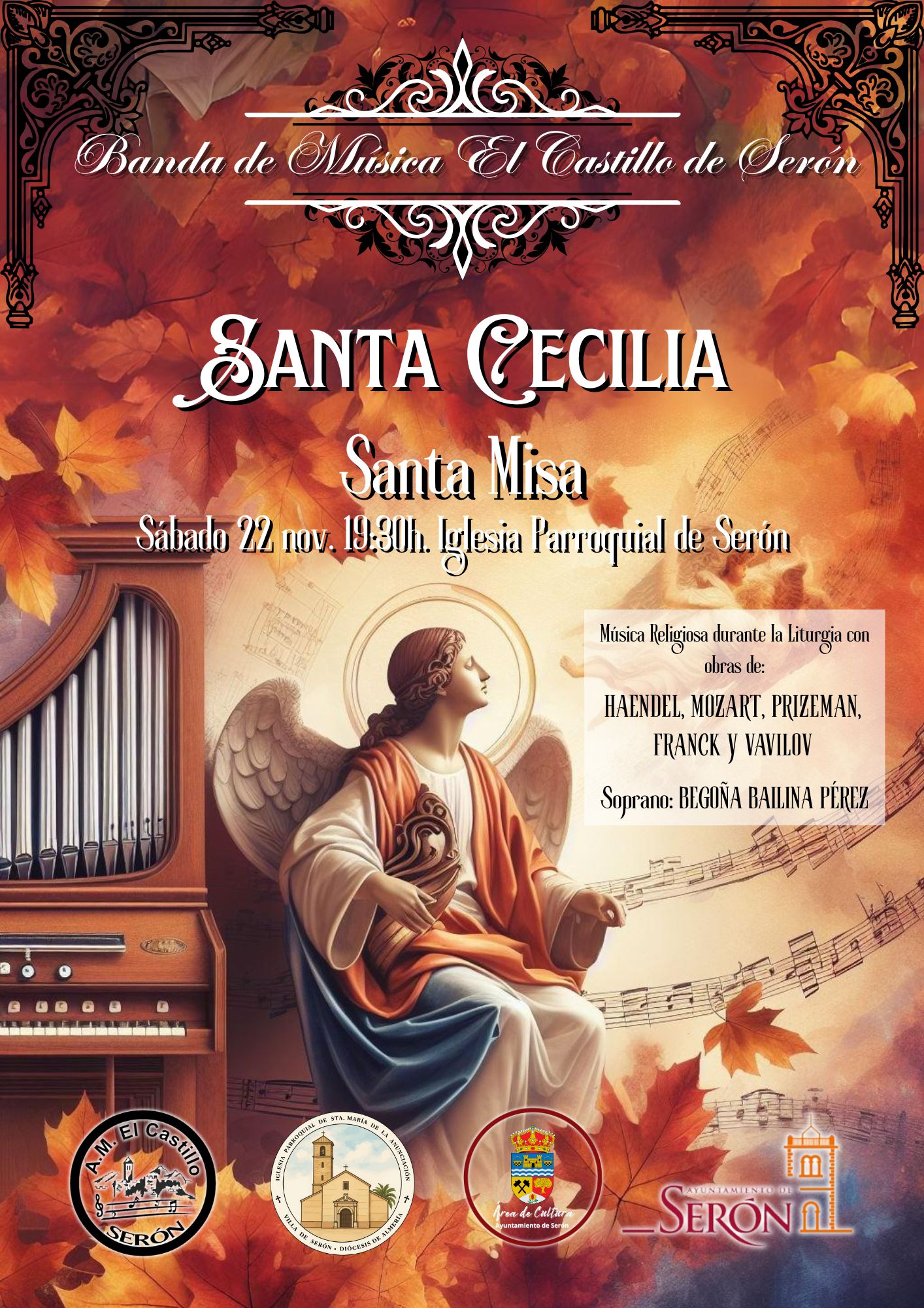 CONCIERTO SANTA CECILIA BANDA DE MÚSICA 